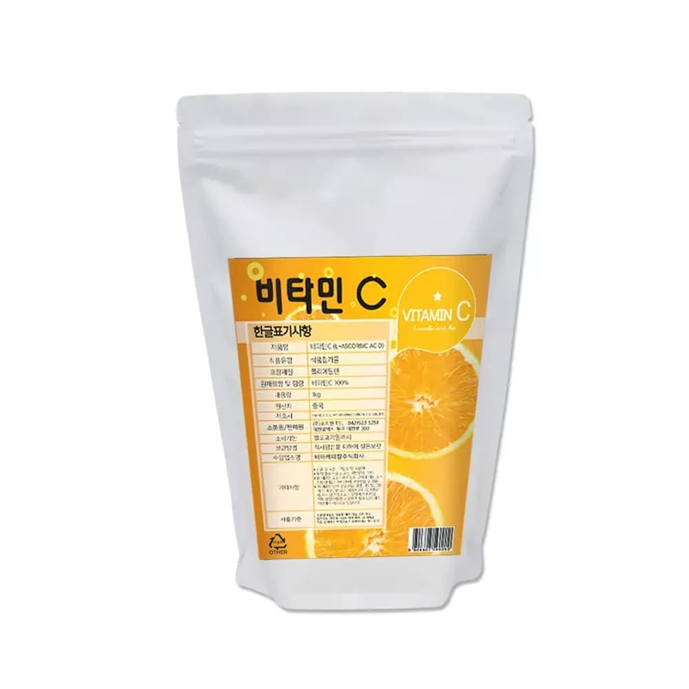 코리원 비타민C 1kg 아스코르빈산 종합 비타민씨 식품 분말  1개