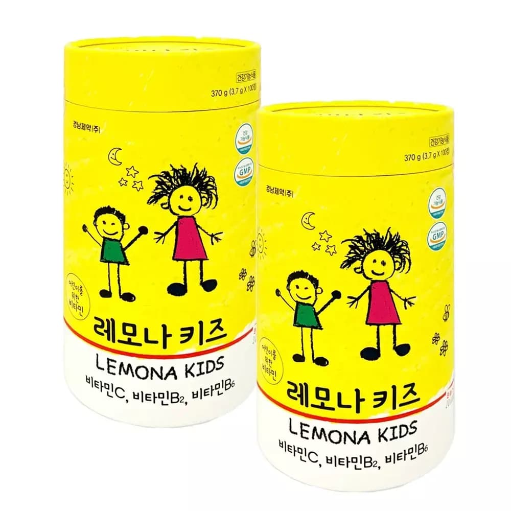 경남 어린이를 위한 비타민 레모나키즈 100정 2박스  1개