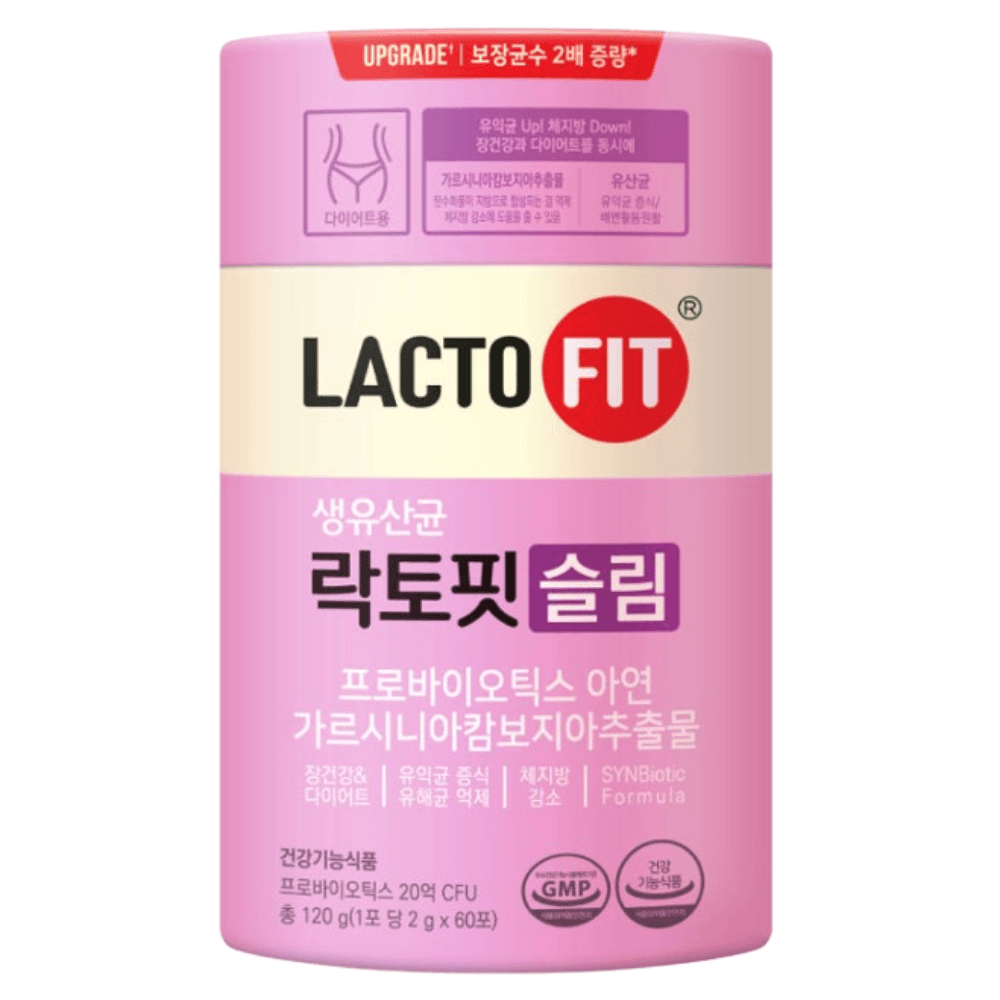 행복하세요 Lactofit 프로바이오틱 슬림 스틱 60개 각 2g 열정넘치는한해되세요  60정  1개