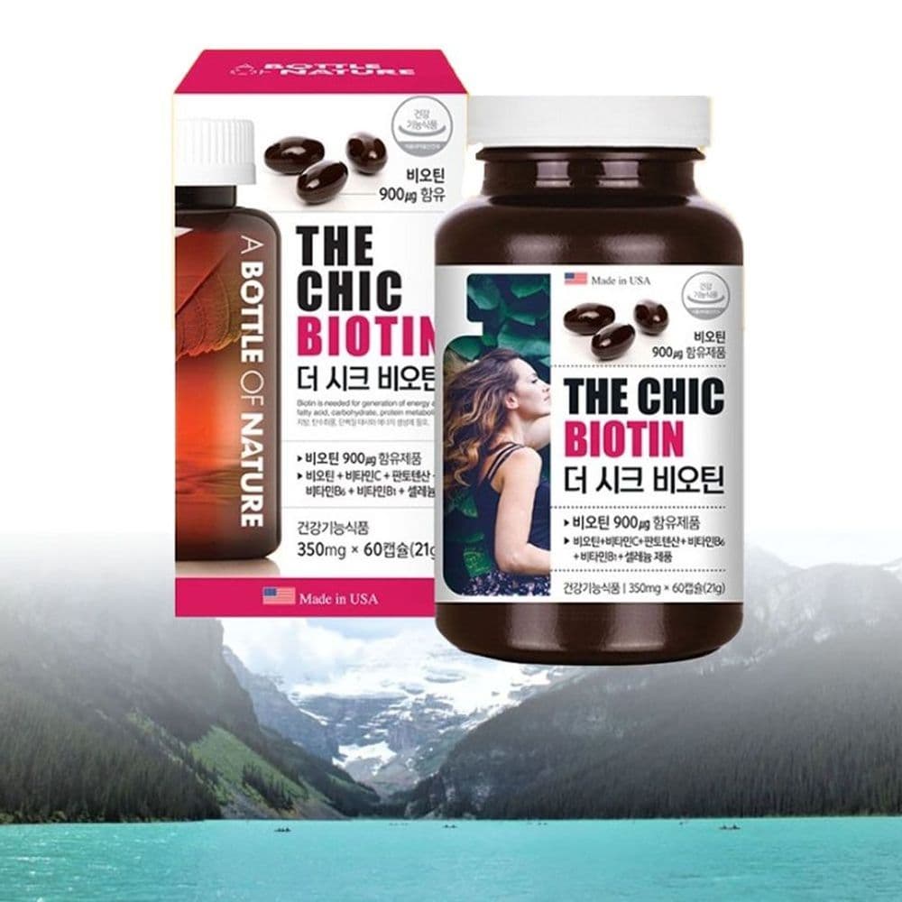 활력 비오틴 시크비오틴60캡슐 연질캡슐