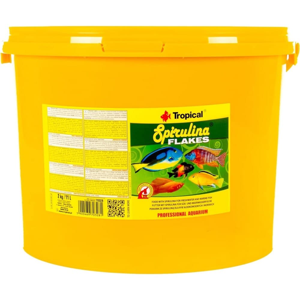 TROPICAL 스피루리나 함유 야채 플레이크 11L  1개