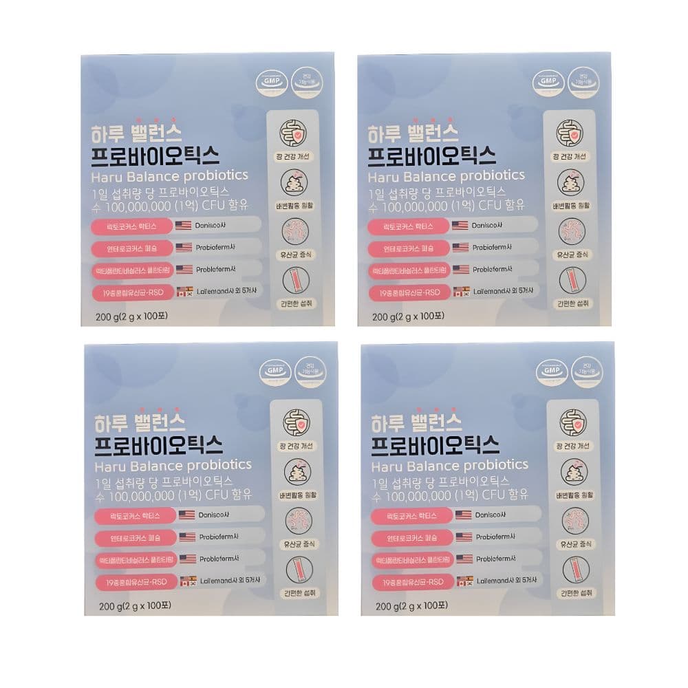 온가족 하루밸런스 4세대 유산균 포스트바이오틱스 장건강  400개  2g