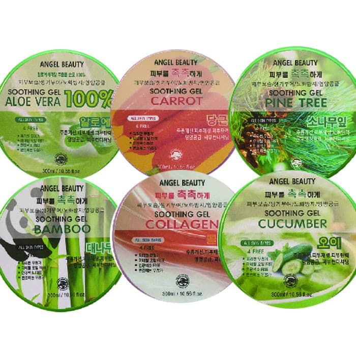 엔젤미인 수딩젤300ml 6종 알로에겔 달팽이겔  05 콜라겐수딩젤 1개