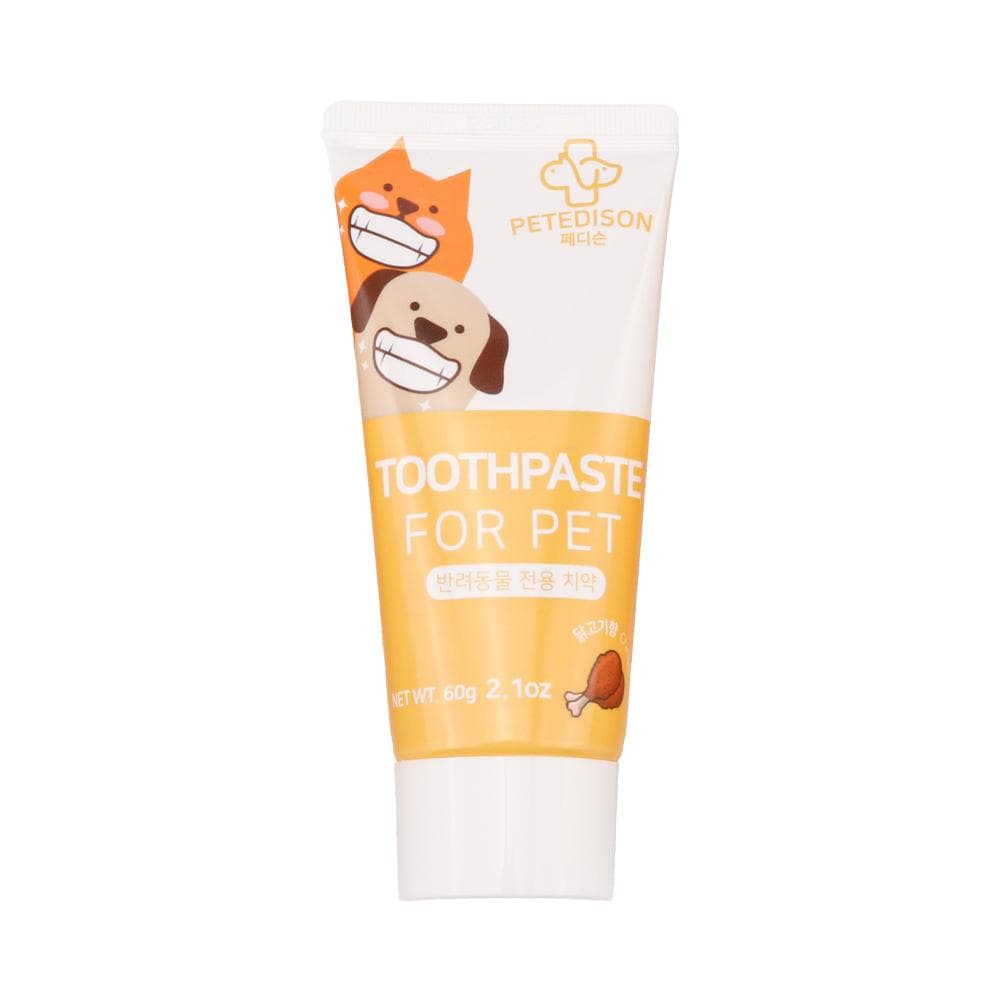 페디슨 덴탈케어 치약 강아지 구강 관리 고양이 바르는 치약 치석 제거 60g 1개 치킨(닭고기)