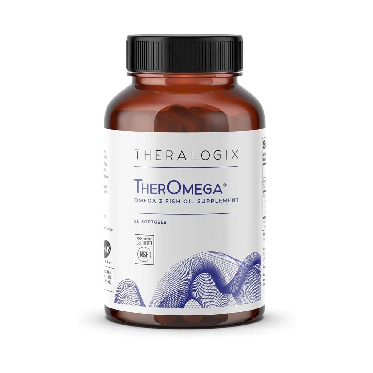 테라로직스 오메가3 피쉬 오일 소프트젤 Theralogix TherOmega  1개  90정