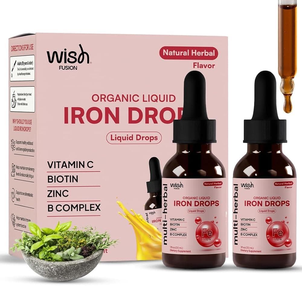 시퓨전 액체 철분 드롭 2팩 비타민C 비오틴 아연 비타민B12 영양제  시퓨전 액체 철분 드롭 2팩 비타민C 비오틴 아연 비타  0.999753175670774