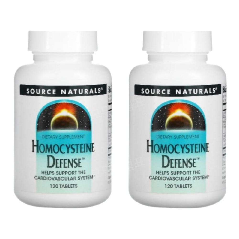 소스내추럴스 호모시스테인 디펜스 120정 x2병  2개