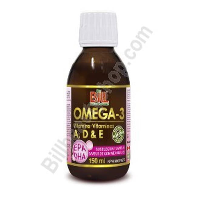 빌 액상 오메가3 비타민A D E 150ml 리퀴드 with Vitamins A &amp; 3개