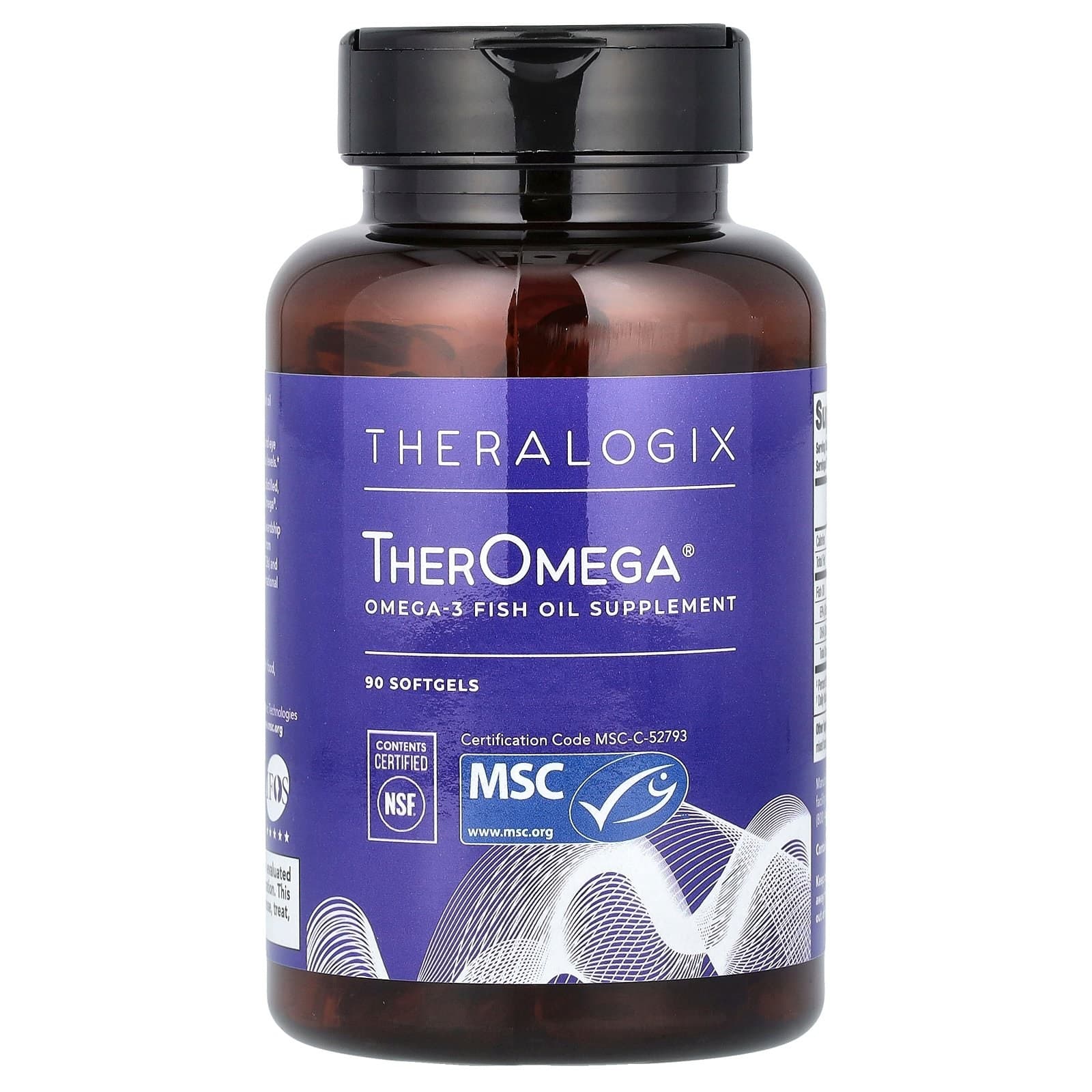 Theralogix TherOmega 소프트젤 90정 Theralogix (테라로직스)  Theralogix  TherOmega  소프트젤 90  1개