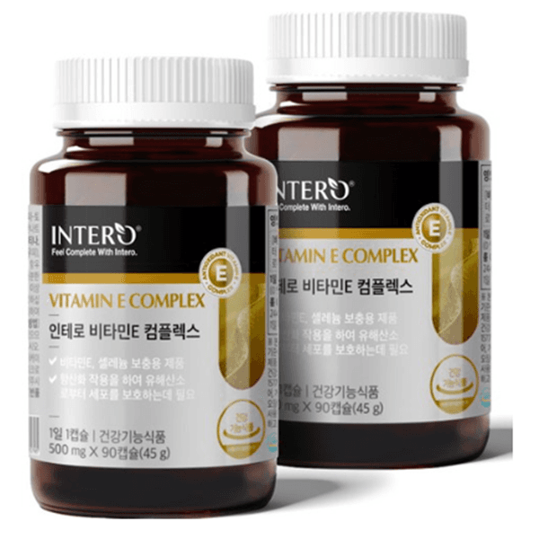 인테로 비타민E 컴플렉스 45g  90정  16개