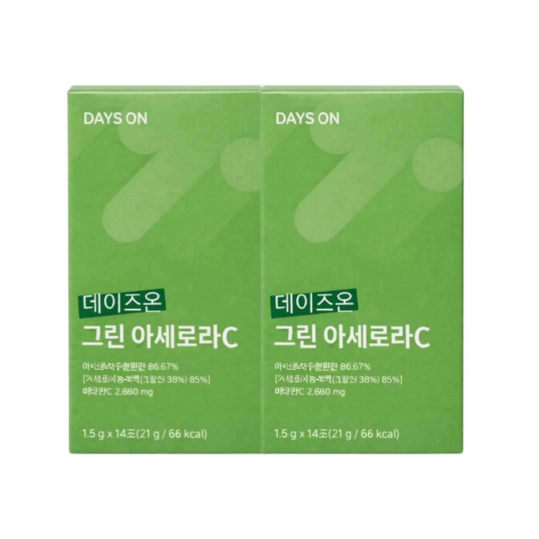 그린 아세로라 고품질 천연 비타민C 분말 가루 간편 섭취  2개  14회분