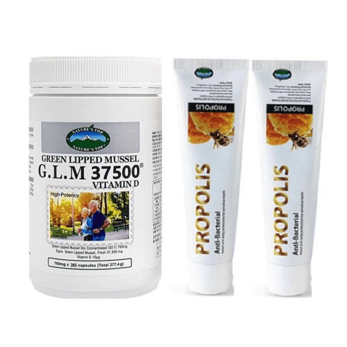 비타민D 네이쳐스탑 초록홍합 37500 365정 1년분 비타민D 초록홍합  2개