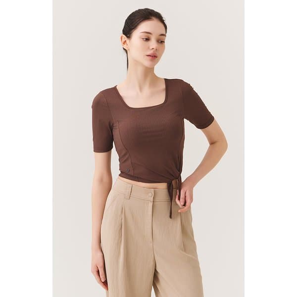 위뜨 콜라겐모달 스퀘어넥 인브라 5부티 HTWTS5K02T 1131350  BU  S