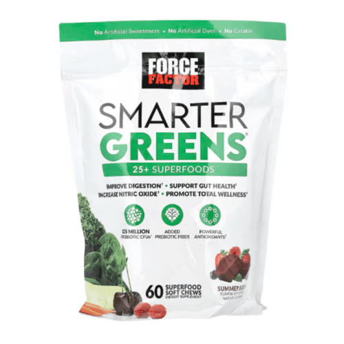 포스팩터 스마터 그린스 Smarter Greens 이눌린 밀싹 소프트츄 60개  1개  60정