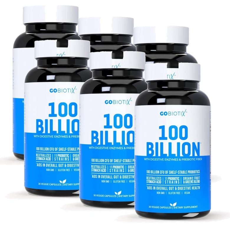 고바이오틱스 1000억 엔자임 유산균 파이버 캡슐 GOBIOTIX Digetive Enzyme probiotics  6개  30정