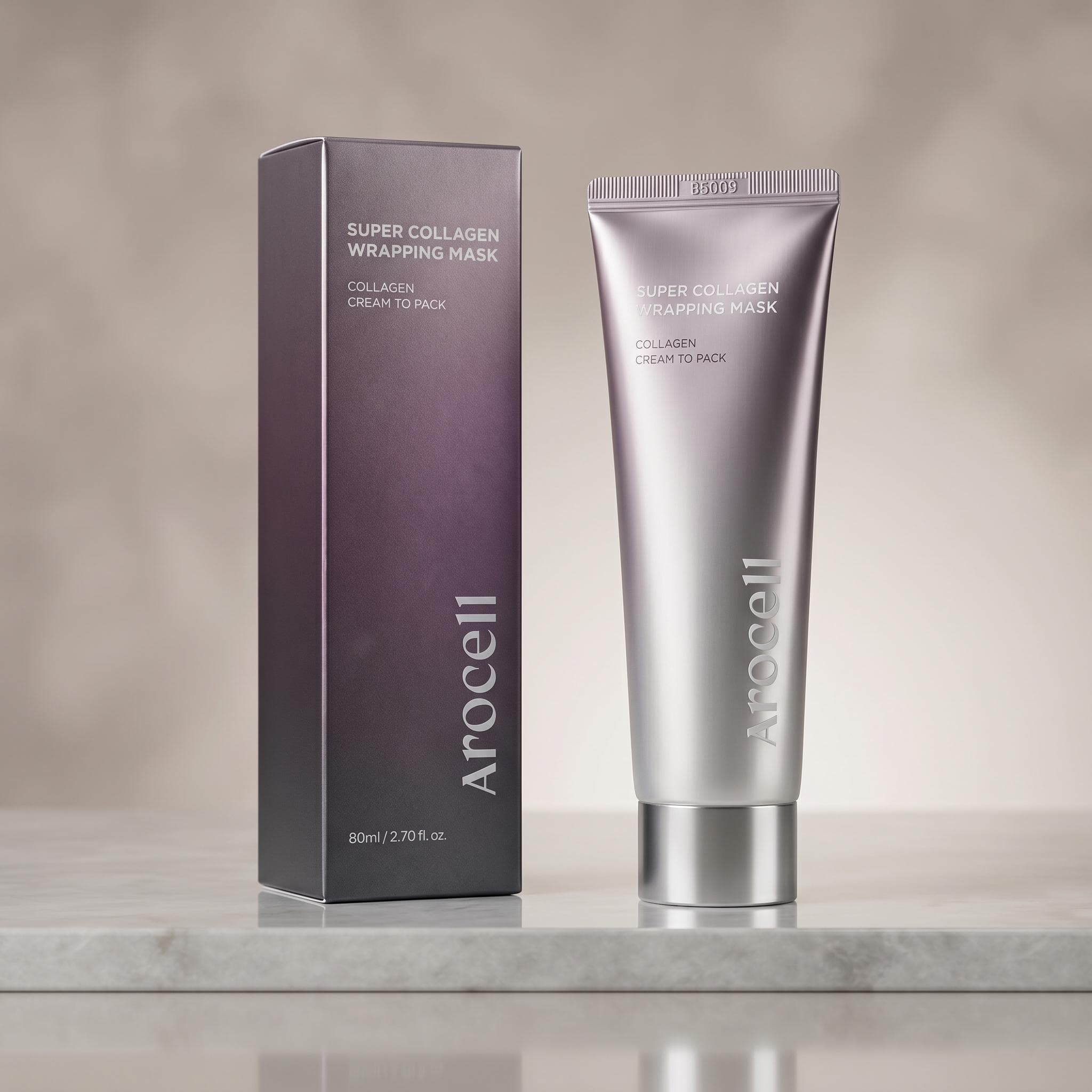 아로셀 80ml 슈퍼 모공관리 콜라겐 랩핑 마스크  1개  1개입