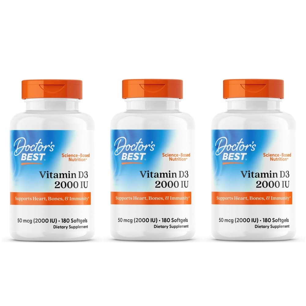 닥터베스트 비타민 D3 2000IU 180개입 3개  180