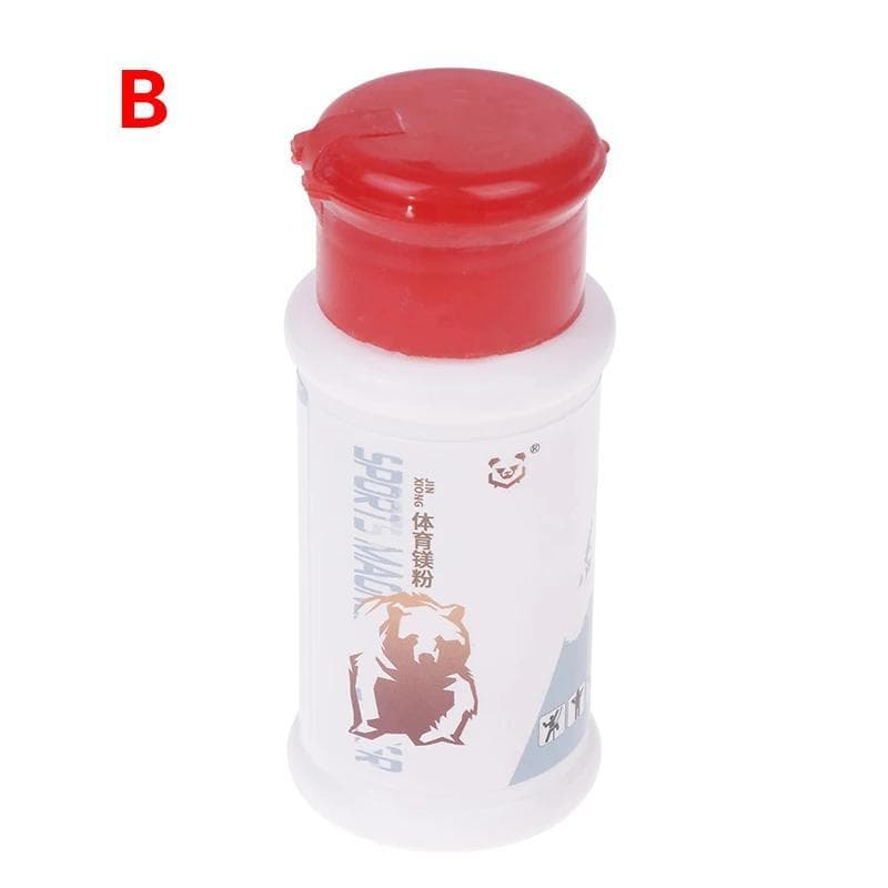 손을 60ML 운동 분필 땀 흡수 방지 미끄럼 방지 그립 스포츠 마그네슘 파우더 휴대용 피트니스 리프팅 등산 용품  1개