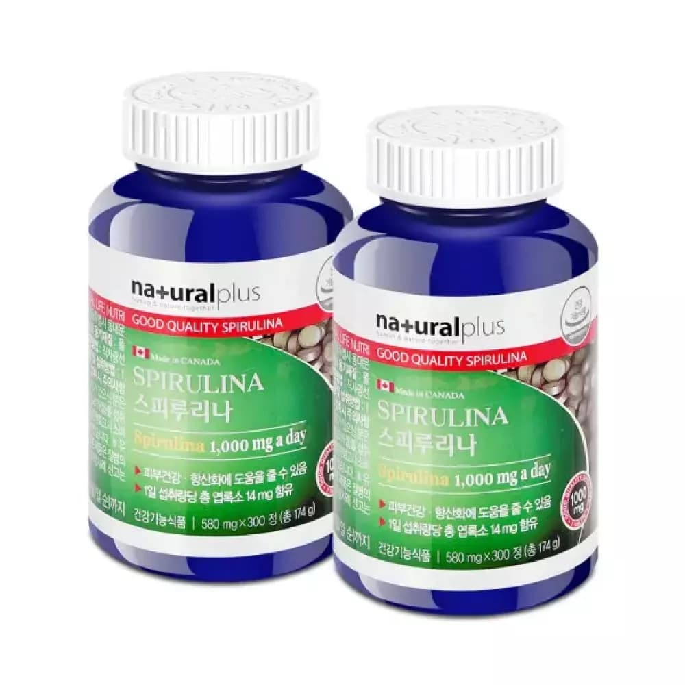 내츄럴플러스 스피루리나 캐나다 제품 x 2ea (10개월)  1개