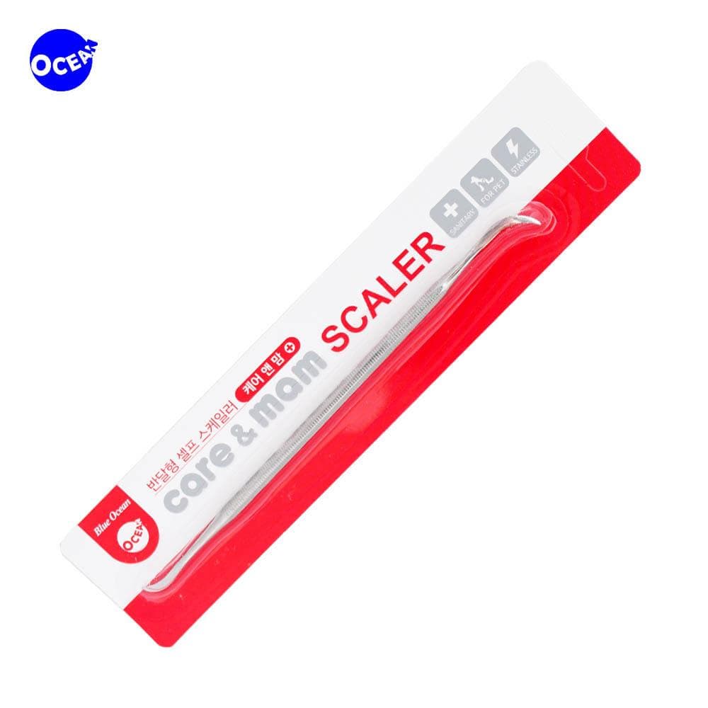 케어앤맘 치석제거 스케일러(반달형) 강쥐 강아지 잇몸관리 초보견주 멍멍이 구강청소