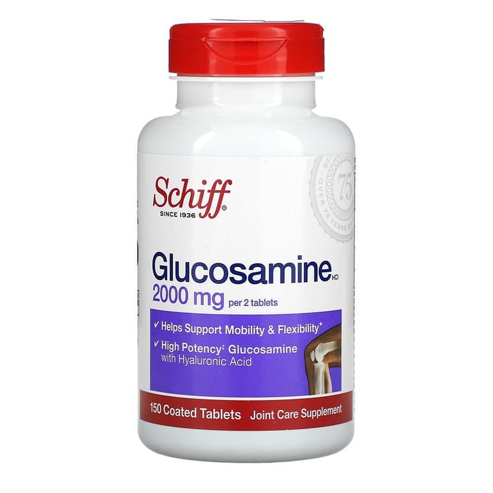 Schiff Glucosamine 2000mg 쉬프 글루코사민 히알루론산 함유 150정  1개