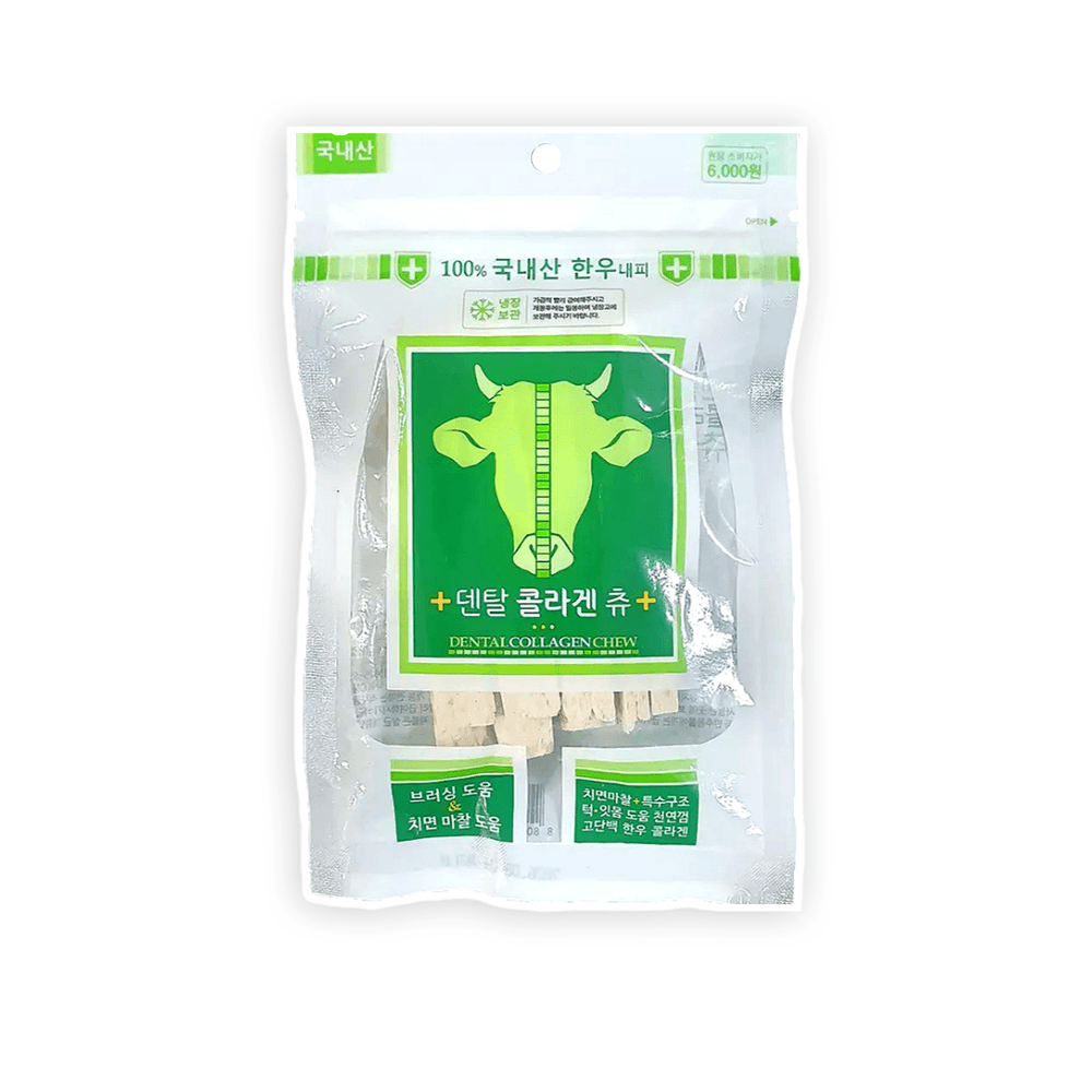 (유통기한임박할인) 라메르 덴탈 콜라겐 츄 70g 강아지 구강관리 간식