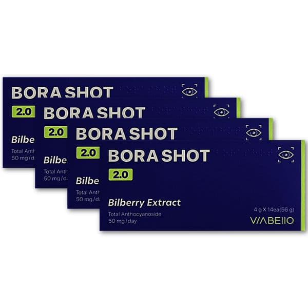 보라샷 2.0 빌베리 4g X 14포 4박스 루테인 601483  보라샷 2.0 빌베리 4g X 14포 4박스 루테인 6