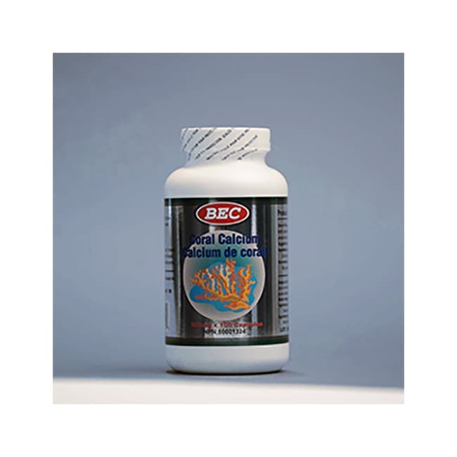 BEC 뼈 치아건강에 도움을 주는 산호초 칼슘100정 3개 뼈건강  100정
