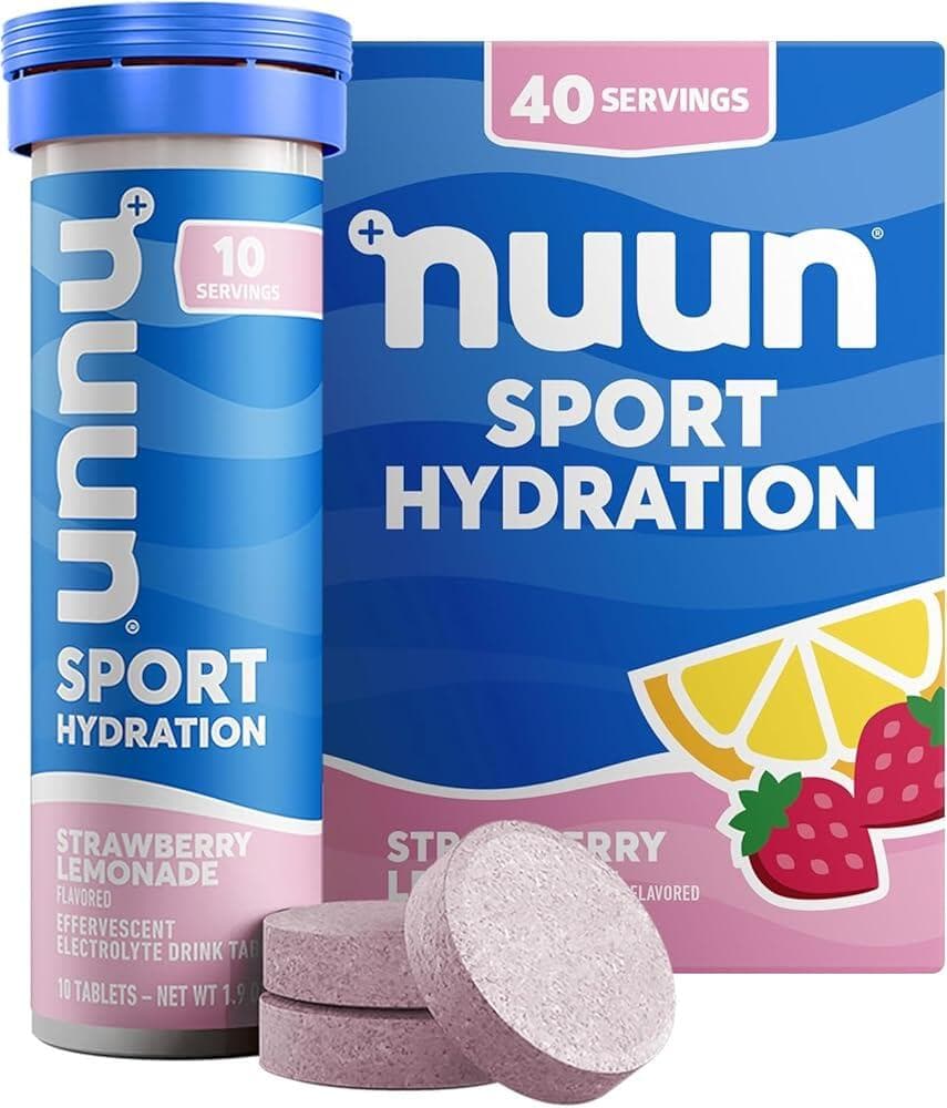 Nuun 스포츠 마그네슘 칼슘 칼륨 나트륨 40회분 태블릿 영양제  Nuun 스포츠 마그네슘 칼슘 칼륨 나트륨 40회분 태  1개