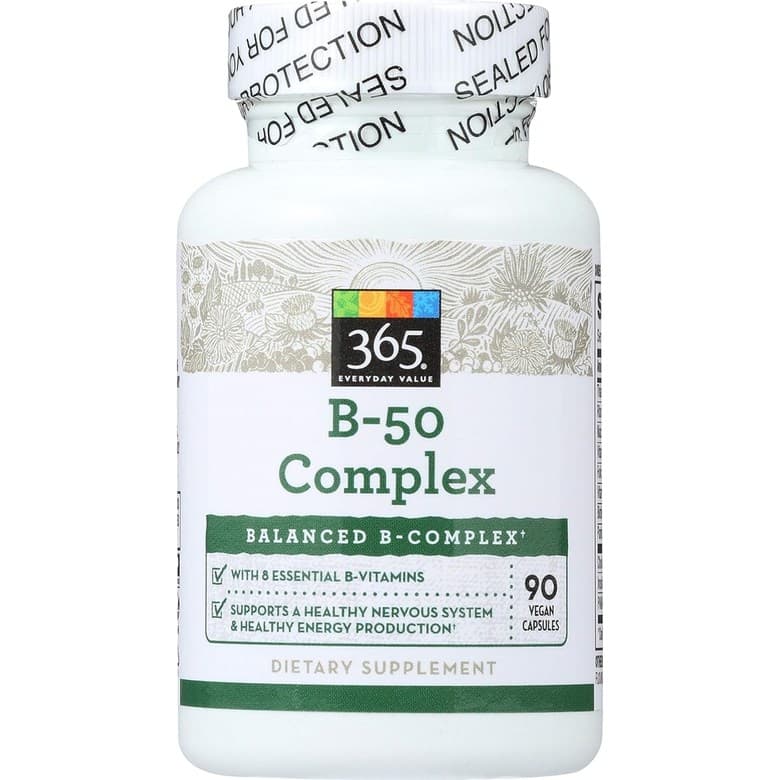 비타민 B 6-12 비오틴 니아신 티아민 이노시톨 90캡슐 90일 고함량 B Complex  비타민 B – 90  90정  1개