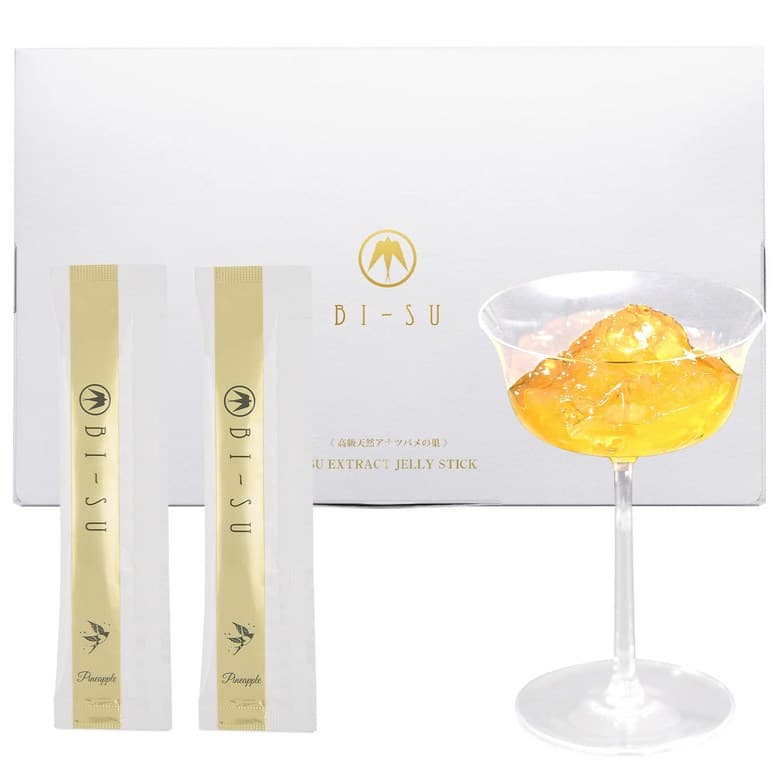 미소 BI-SU 너구리 둥지 추출물 젤리 미용 성분 콜라겐 비타민 c 포함 에이징 케어 1 상자 30 개들이  1개