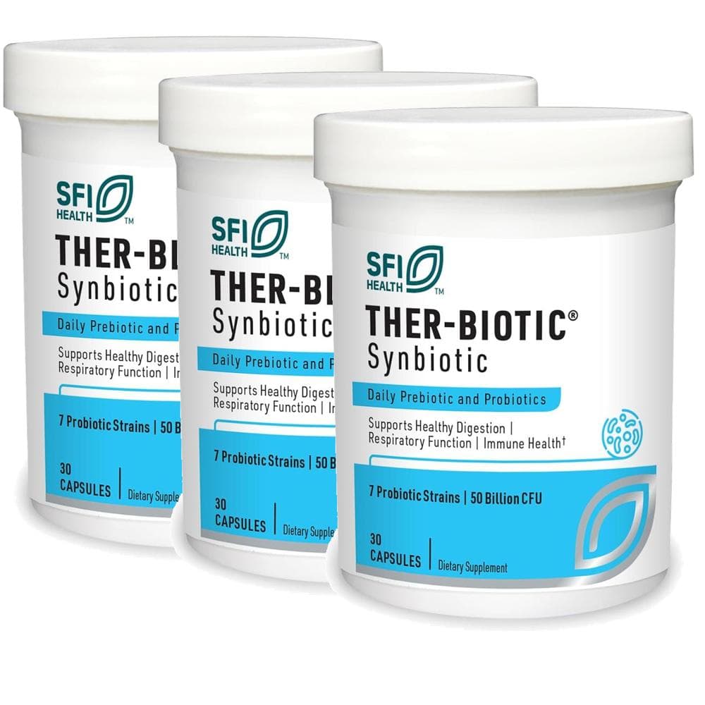 클레어랩스 신바이오틱 500억 유산균 캡슐 SFI Health Ther-Biotic Synbiotic Probiotic  3개  30정