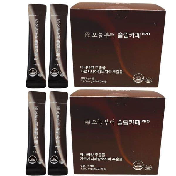 오늘부터 슬림카페 프로 방탄커피 가르지니아 총 120포 594636