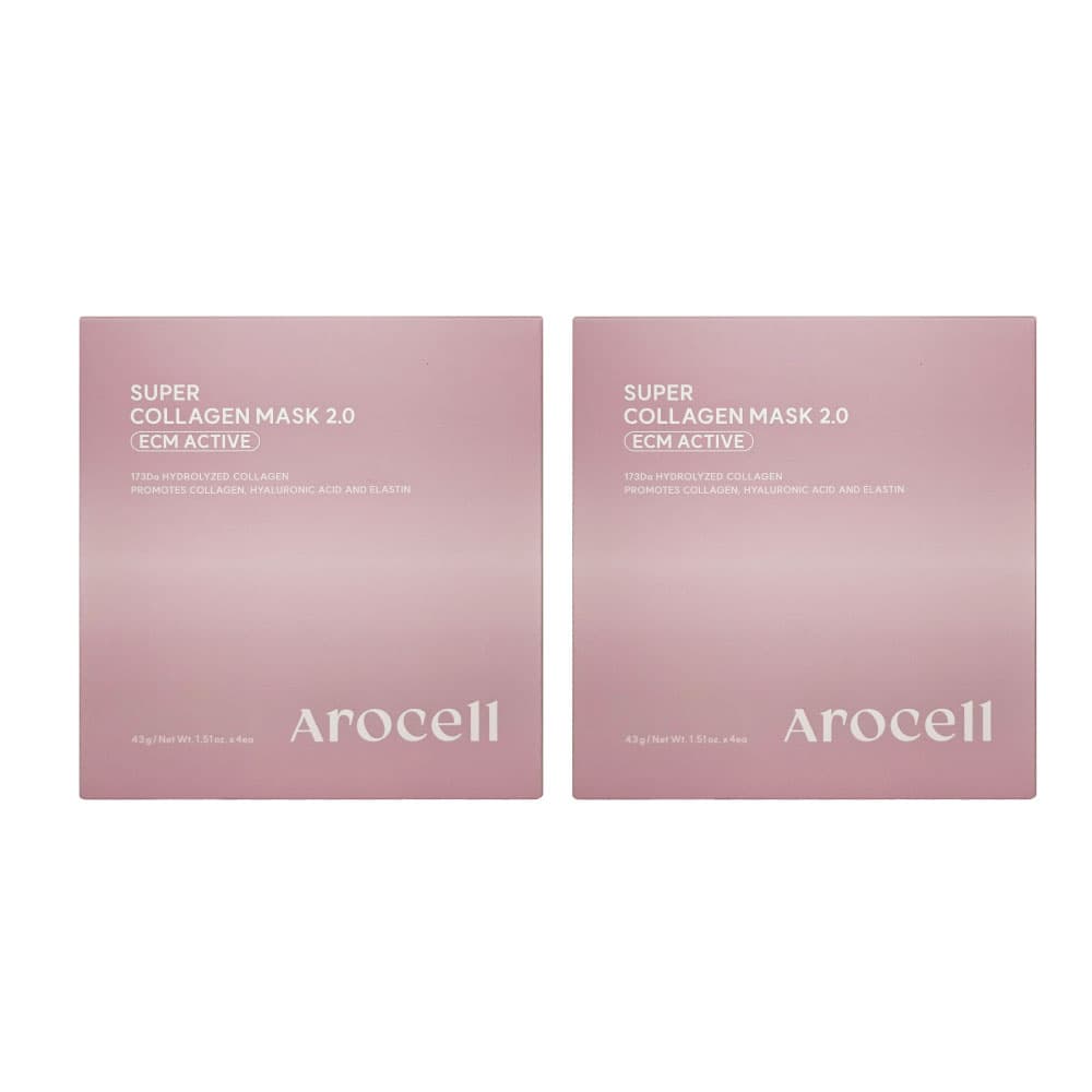 [최화정쇼 PICK] 슈퍼콜라겐 마스크팩 2.0 ECM 최신상 8매  2개  4개입