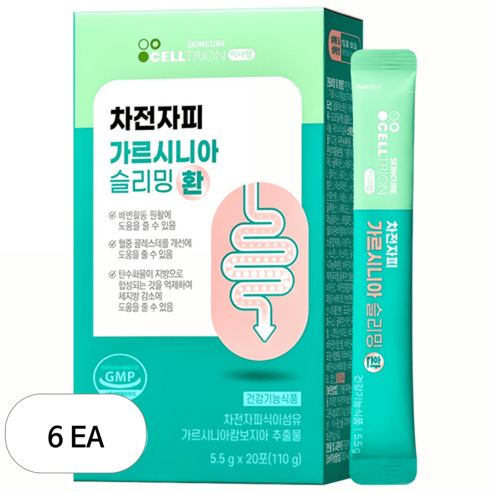 이너랩 차전자피 가르시니아 슬리밍 환  110g  6개