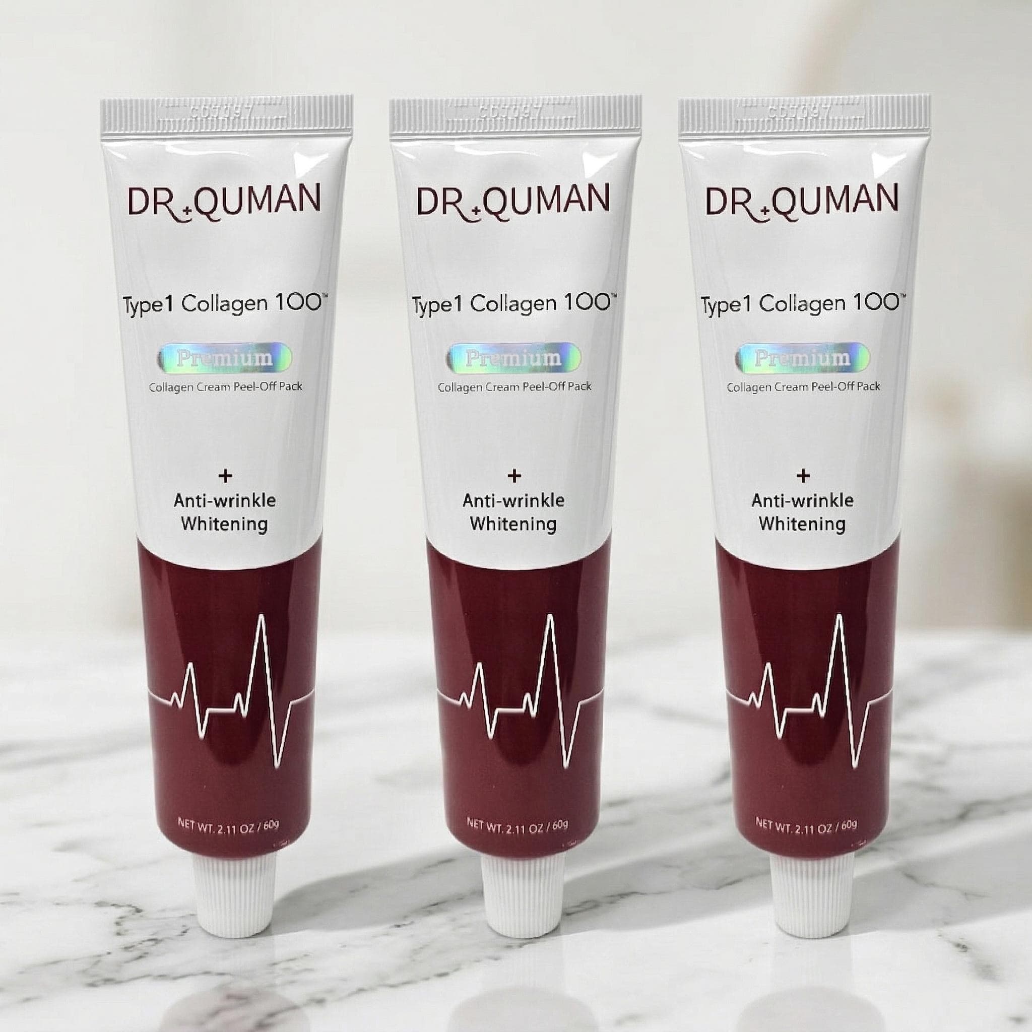 닥터큐먼 영양가득 시즌2 프리미엄 60g 3개 크림팩 콜라겐 타입원  1개  1개입