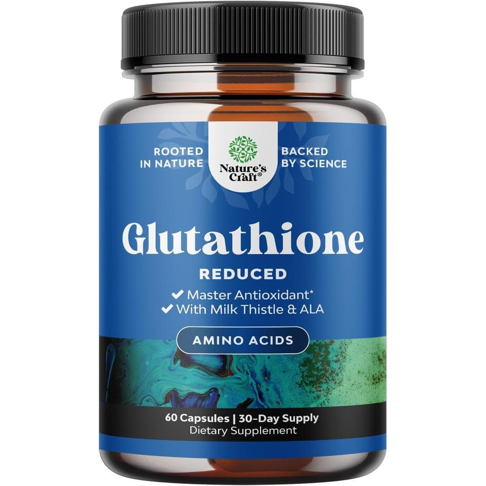 호주 네이처스 크레프트 Natures Craft Pure Glutathione 퓨어 글루타치온 with 밀크씨슬 + ALA 캡슐  2개