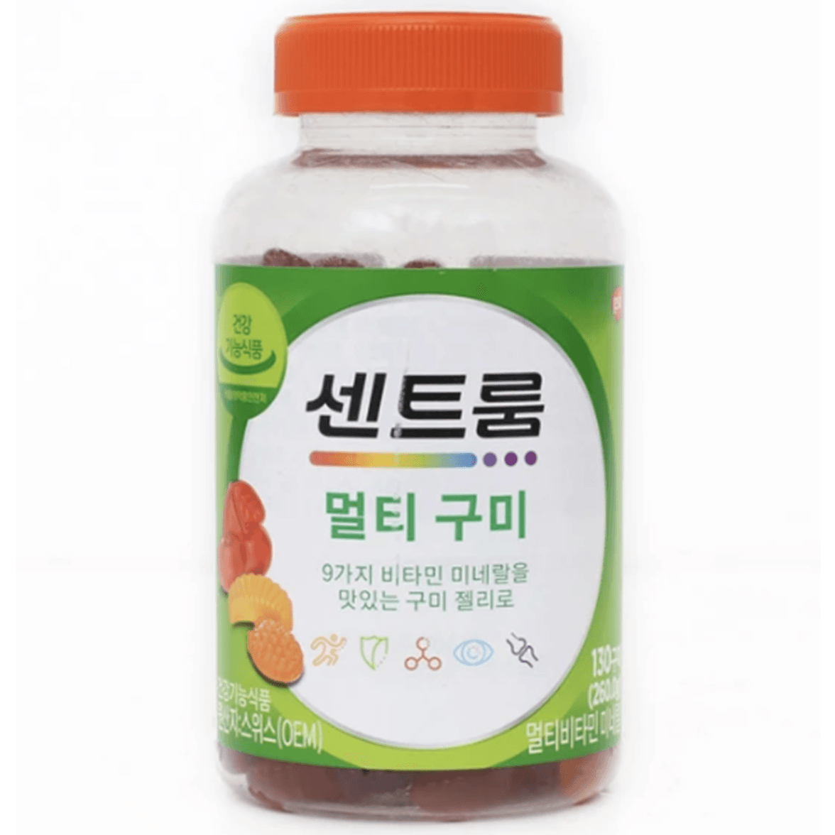 코스트코 센트룸 멀티구미 아이부터 어른까지 온 가족 건강비타민  130정  1개