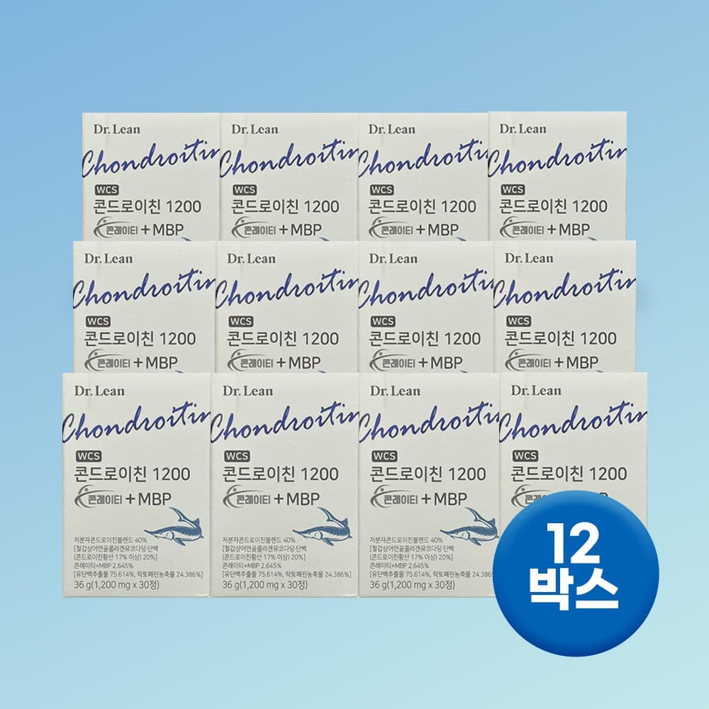 닥터린 콘드로이친 1200 콘레이티 MBP  30정  12개