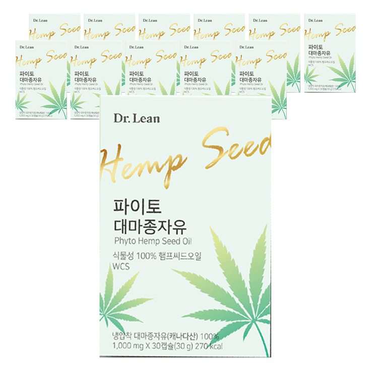 닥터린 파이토 대마종자유  30정  12개
