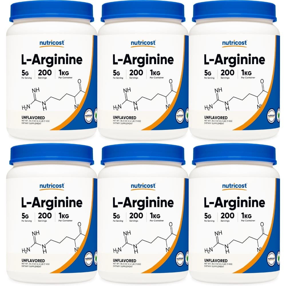 뉴트리코스트 고흡수 엘 아르기닌 파우더  6개  1kg