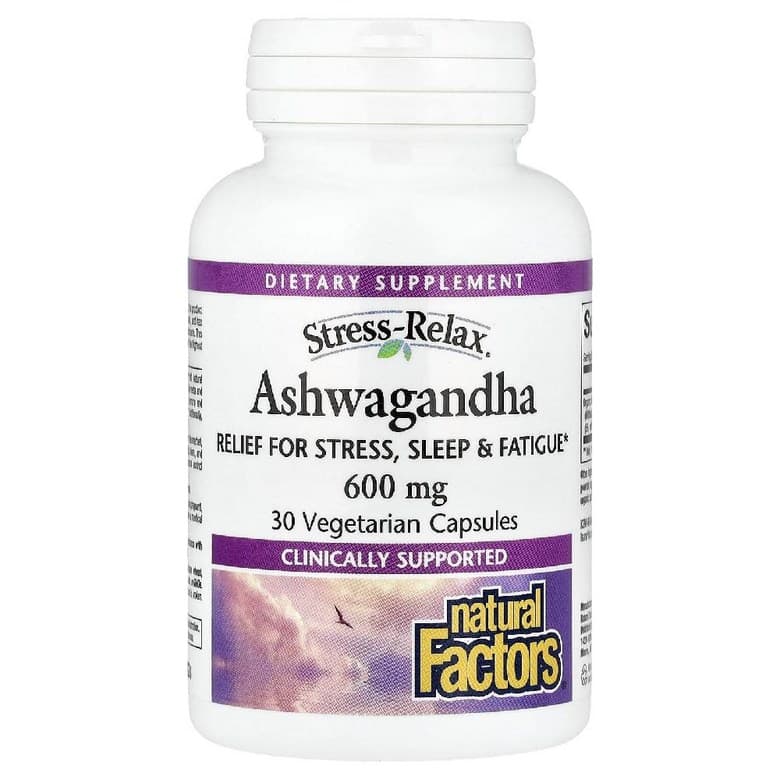 내추럴팩터스 아슈와간다 Ashwagandha 600mg 캡슐 30정