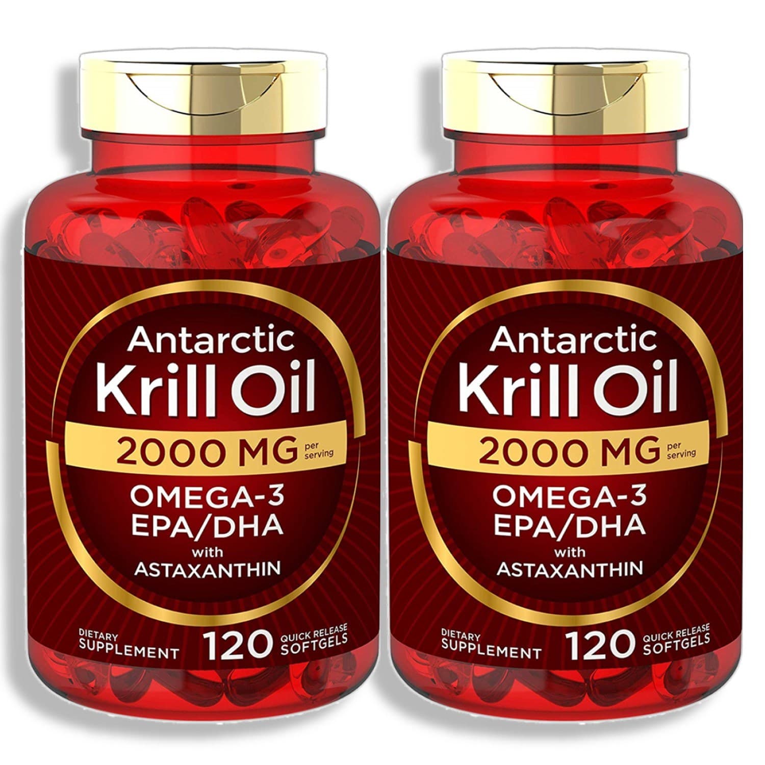 칼라일 남극 크릴 오일 2000mg 퀵 릴리즈 소프트젤  2개  120정