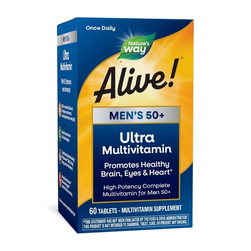 얼라이브 맨즈 50+ 울트라 멀티비타민 60 타블렛  1개