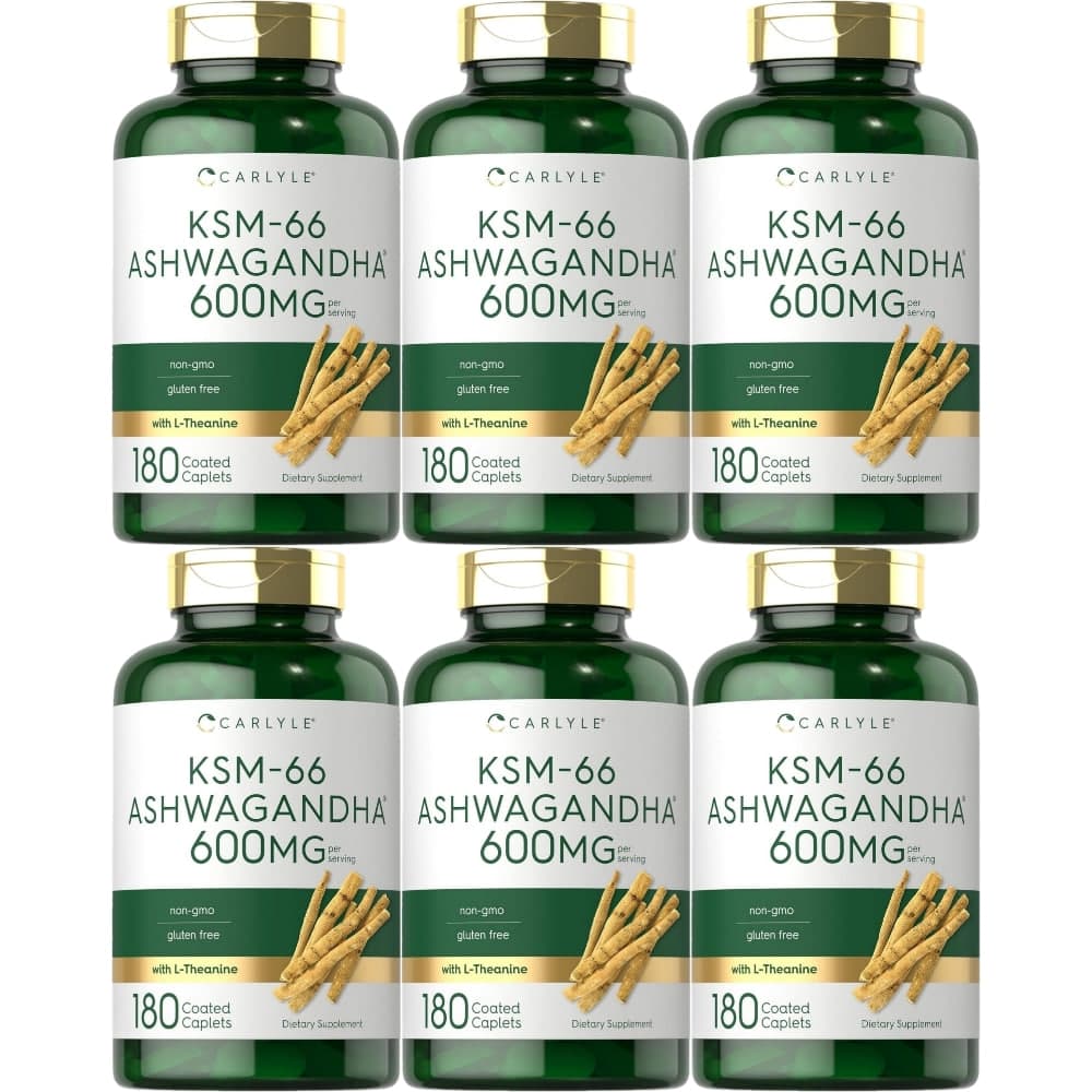 칼라일 KSM-66 아슈와간다 600mg  6개  180개