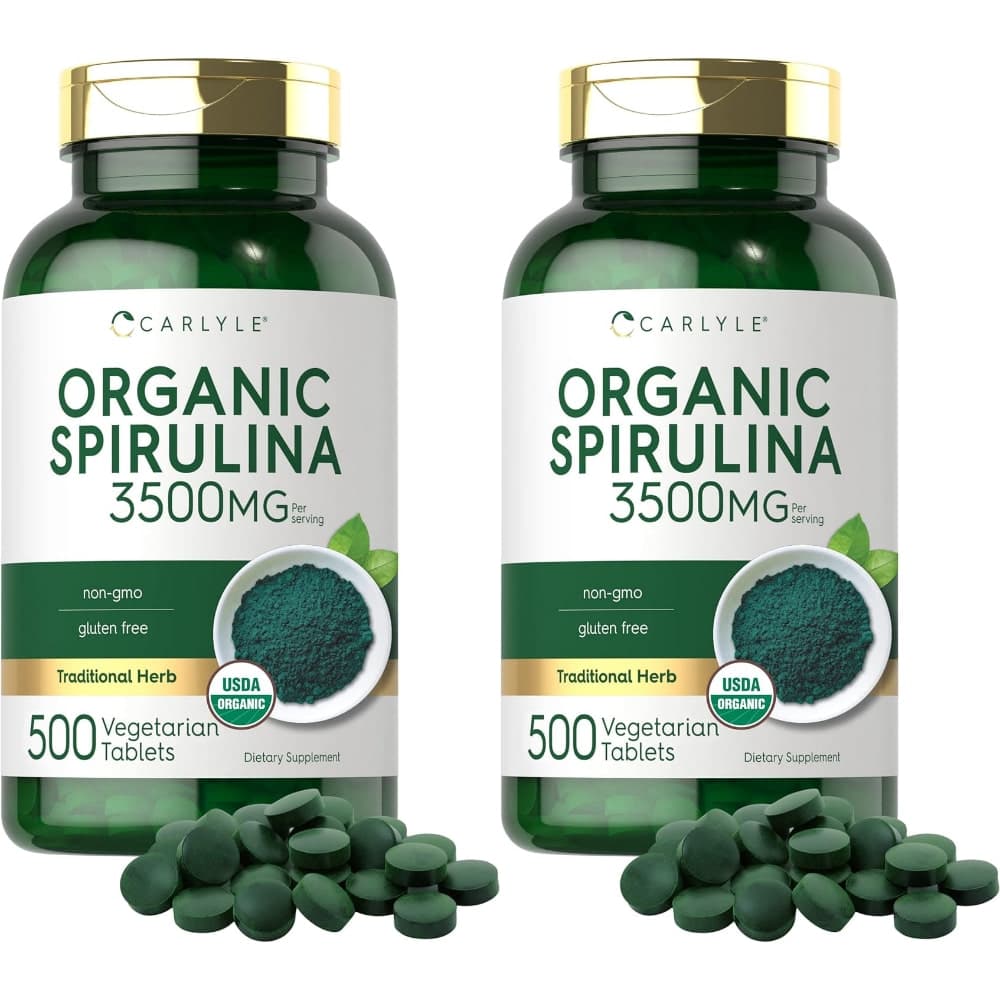 칼라일 자연유래 스피루리나 3500mg  2개  500개