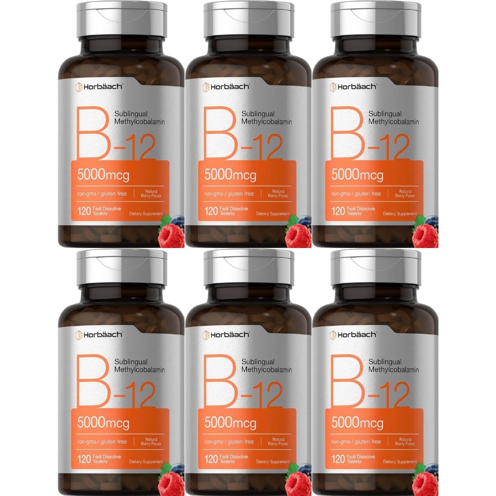 호바흐 설하 비타민 B12 메틸코발라민 5000mcg  6개  120개