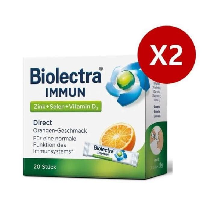 바이오렉트라 이뮨 다이렉트 아연 셀레늄 비타민D 20포 (2개)  3개