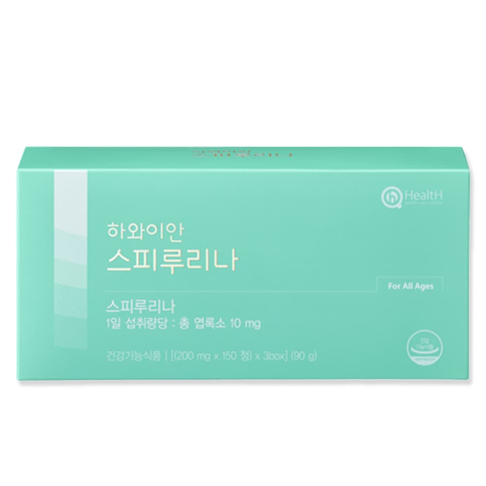 앨트웰 스피루리나 항산화작용 피부건강 완전단백질  1세트  450정