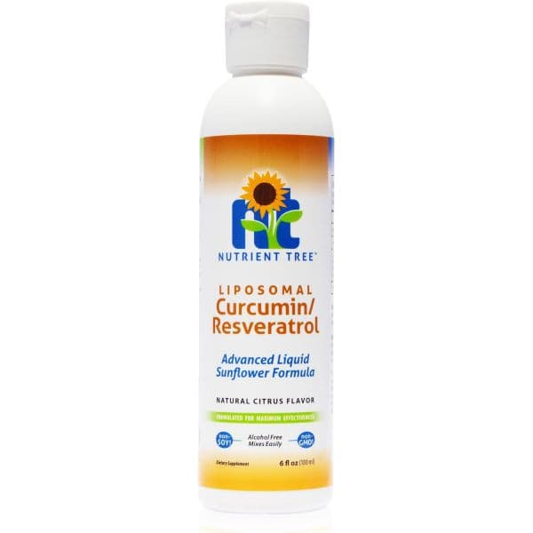 Liposomal Curcumin (Tumeric) and Resveratrol Two --ful antioxidants Alcohol Free No Soy or Glut  Lip